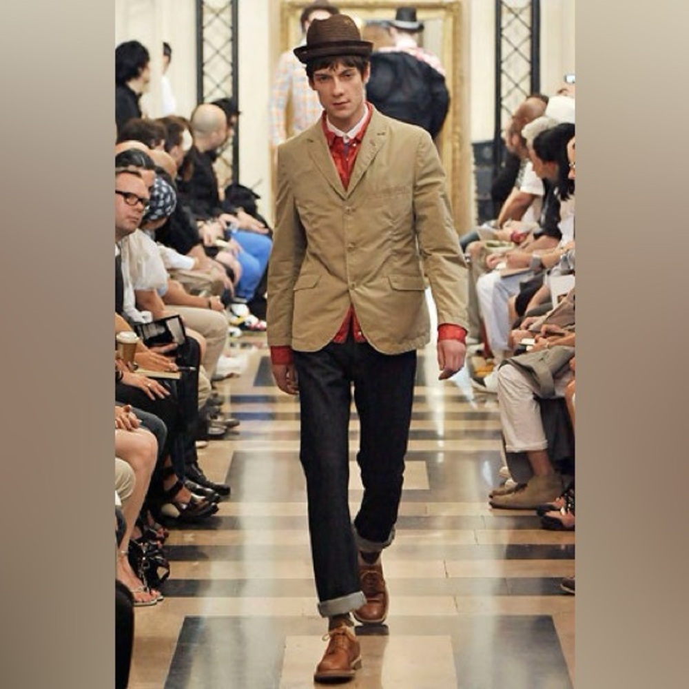 Junya Watanabe MAN 2009SS “Road Trip” Runway Collection Curved-hem Jacket